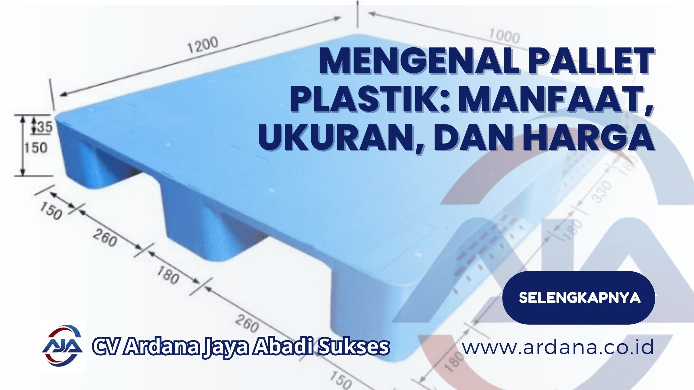 Mengenal Pallet Plastik: Manfaat, Ukuran, dan Harga