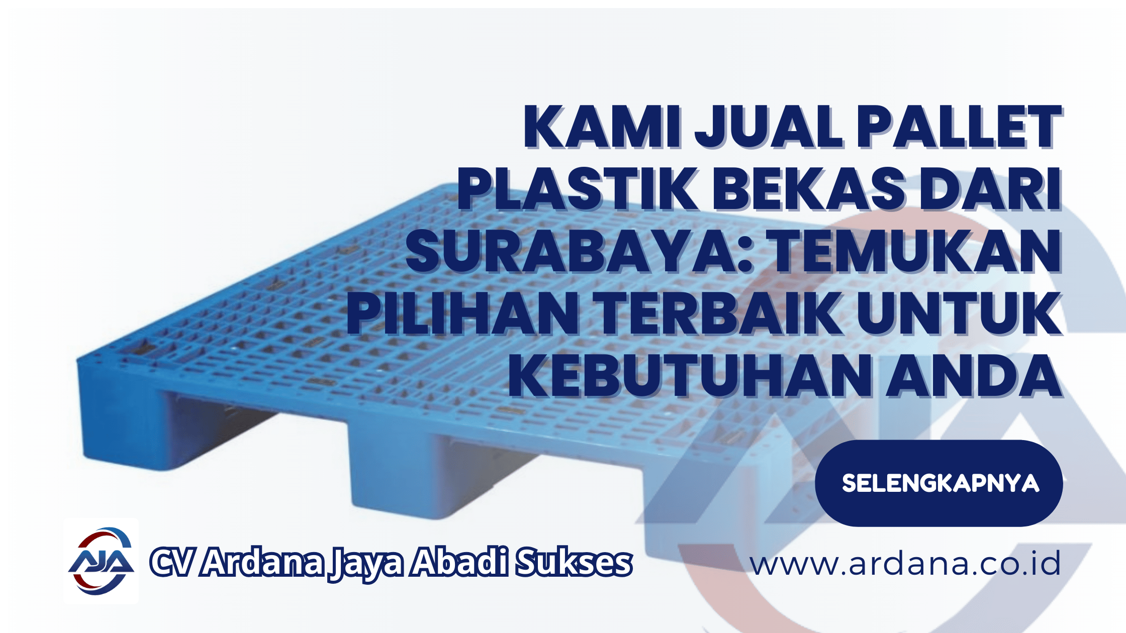 Kami Jual Pallet Plastik Bekas dari Surabaya: Temukan Pilihan Terbaik untuk Kebutuhan Anda