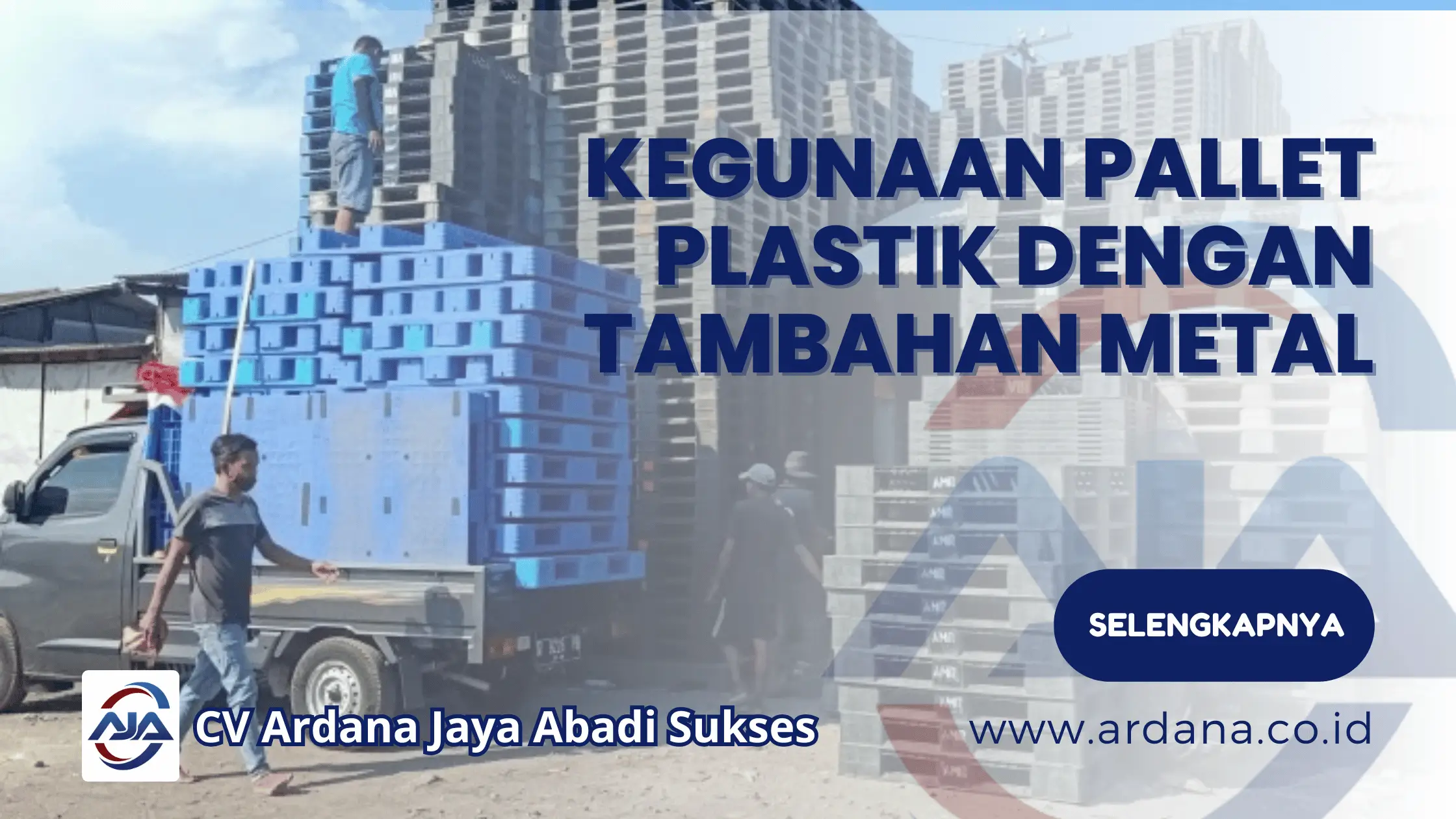 Kegunaan Pallet Plastik Dengan Tambahan Metal