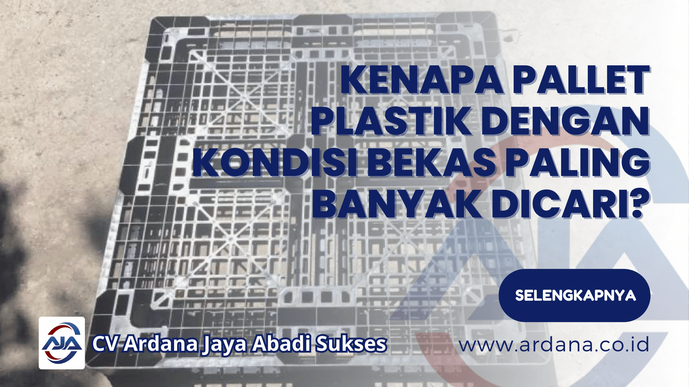 Kenapa Pallet Plastik Dengan Kondisi Bekas Paling Banyak Dicari