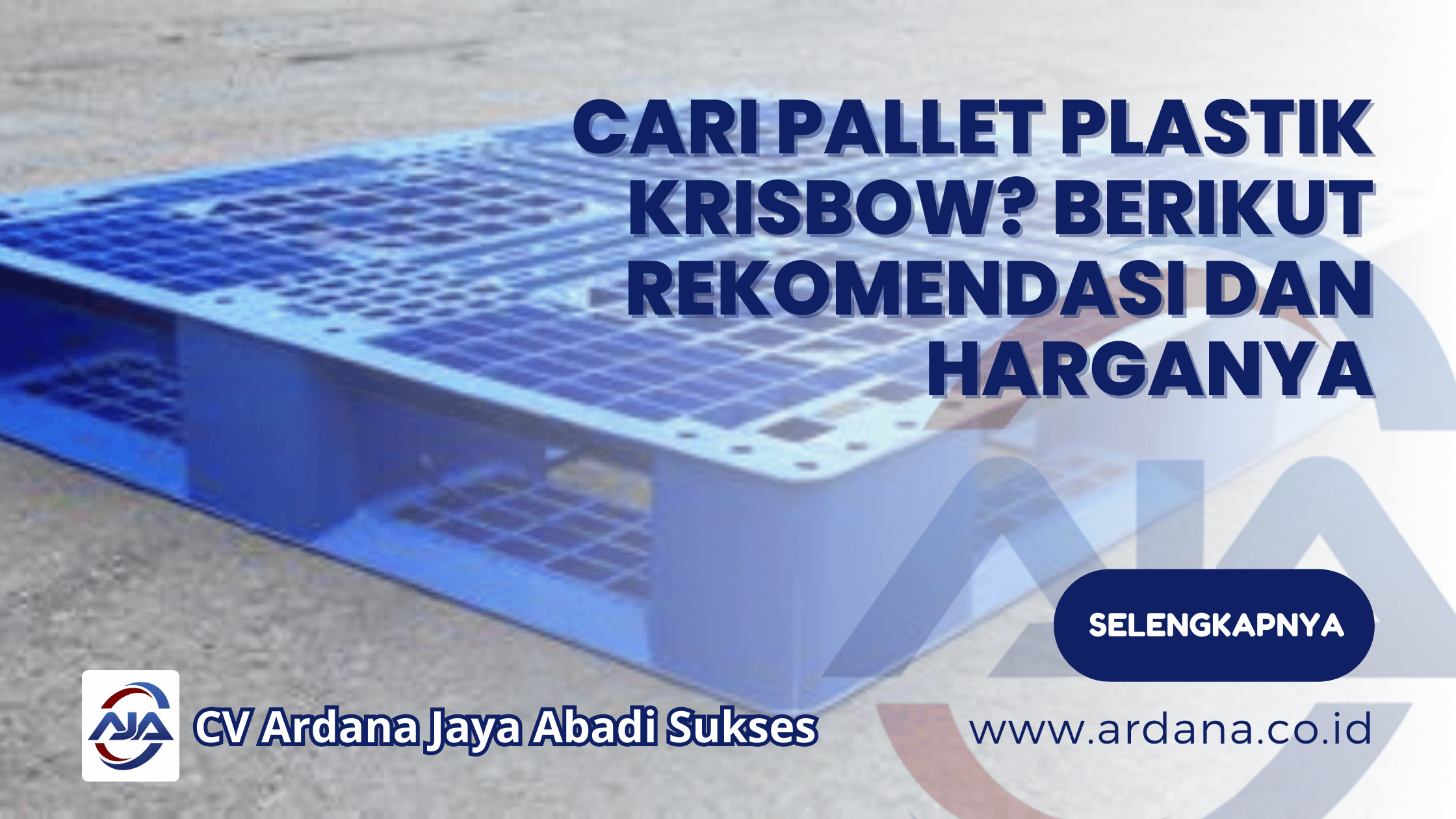 Cari Pallet Plastik Krisbow Berikut Rekomendasi dan Harganya