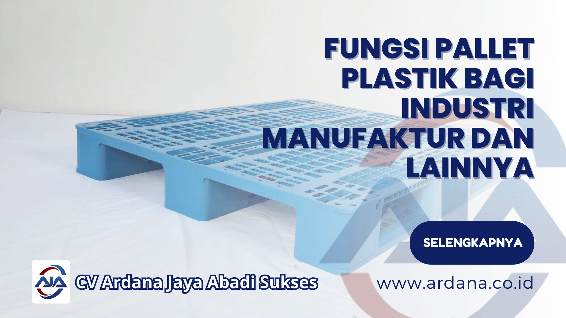 Fungsi Pallet Plastik Bagi Industri Manufaktur dan Lainnya