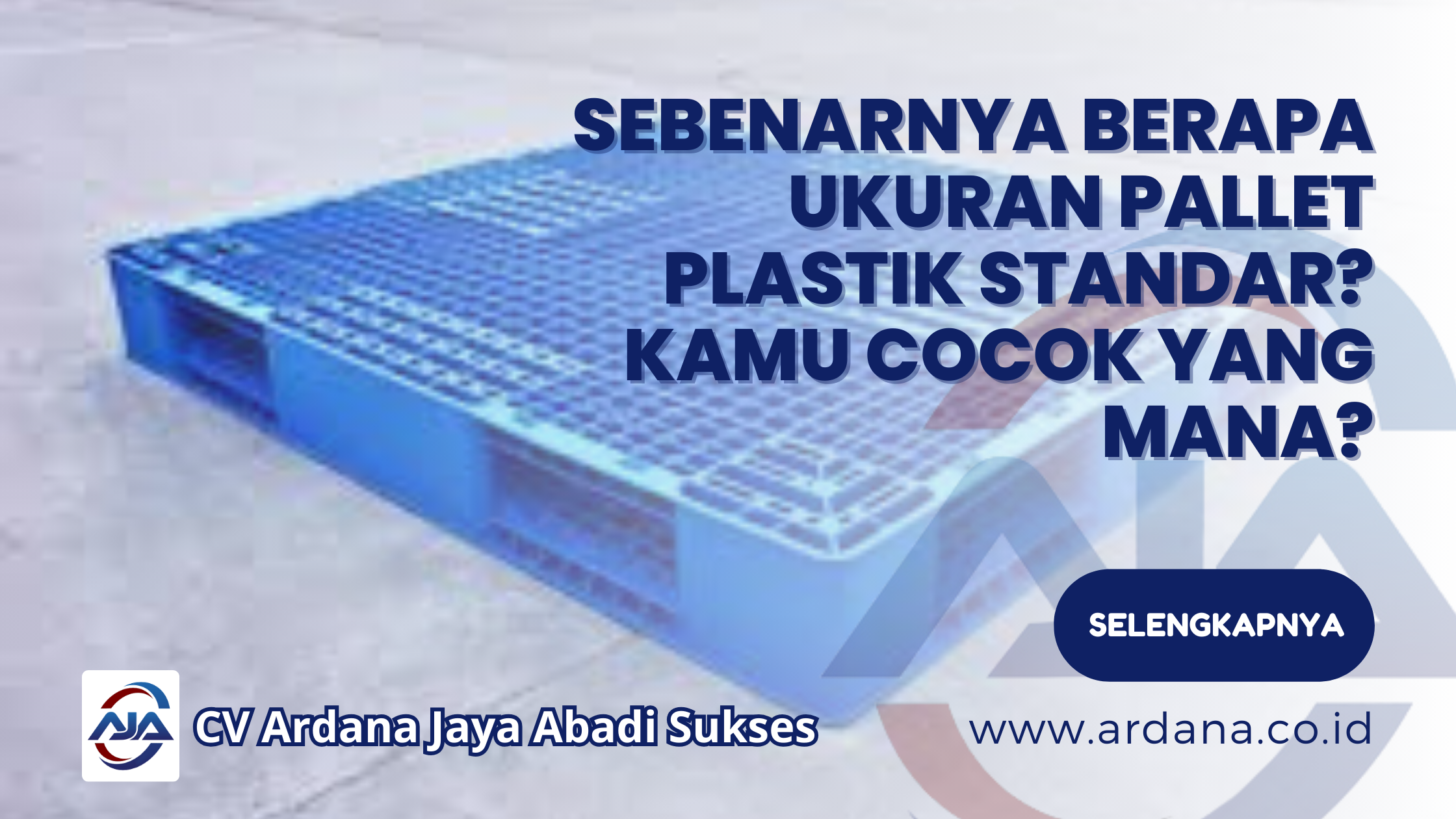 Sebenarnya Berapa Ukuran Pallet Plastik Standar? Kamu Cocok Yang Mana?