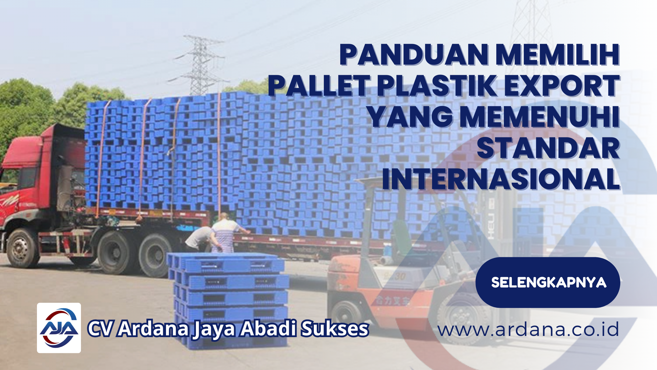 Panduan Memilih Pallet Plastik Export yang Memenuhi Standar Internasional