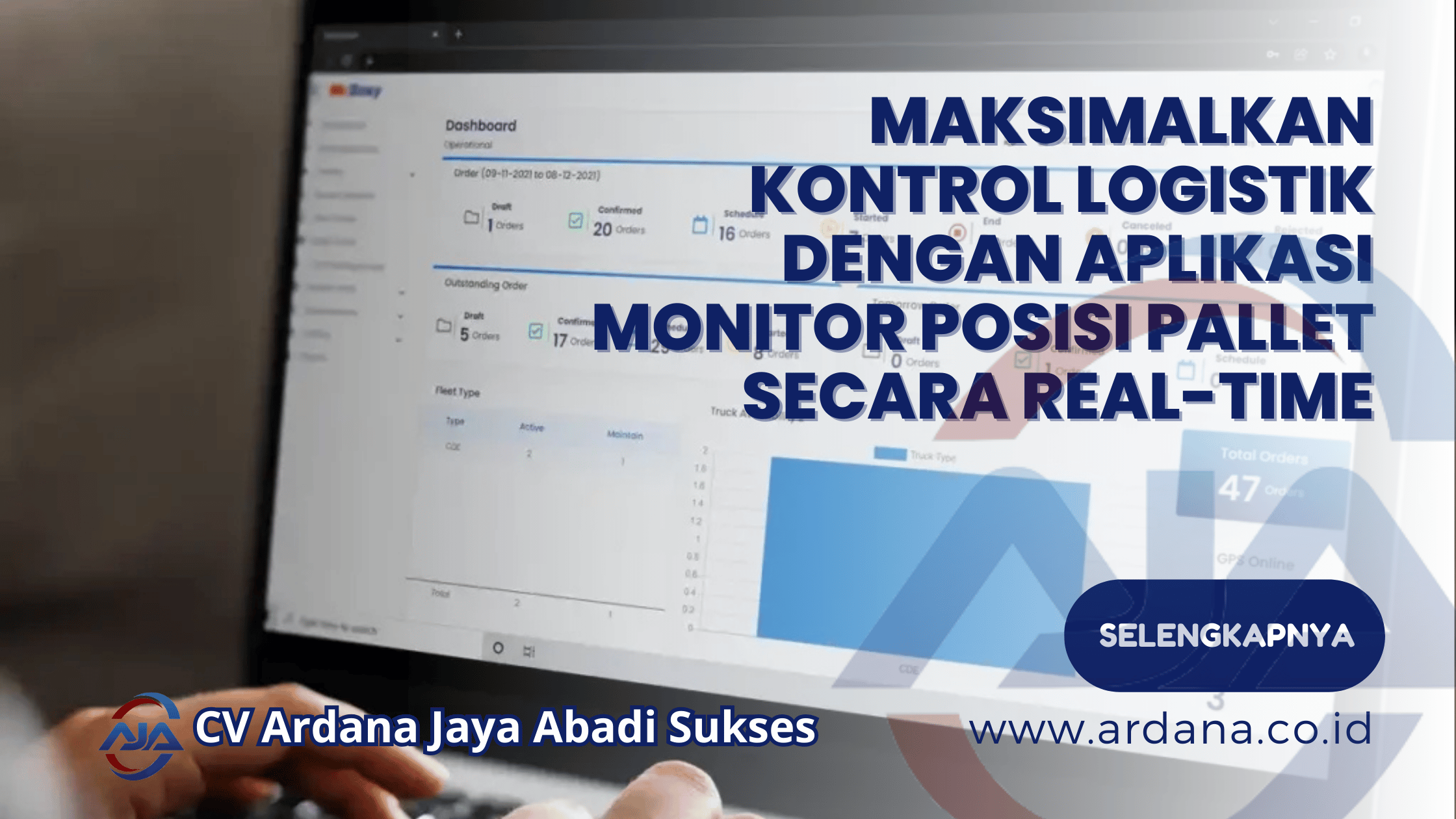 Maksimalkan Kontrol Logistik dengan Aplikasi Monitor Posisi Pallet secara Real-Time