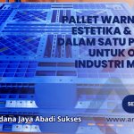Pallet Warna Biru Estetika & Fungsi dalam Satu Produk untuk Operasi Industri Modern