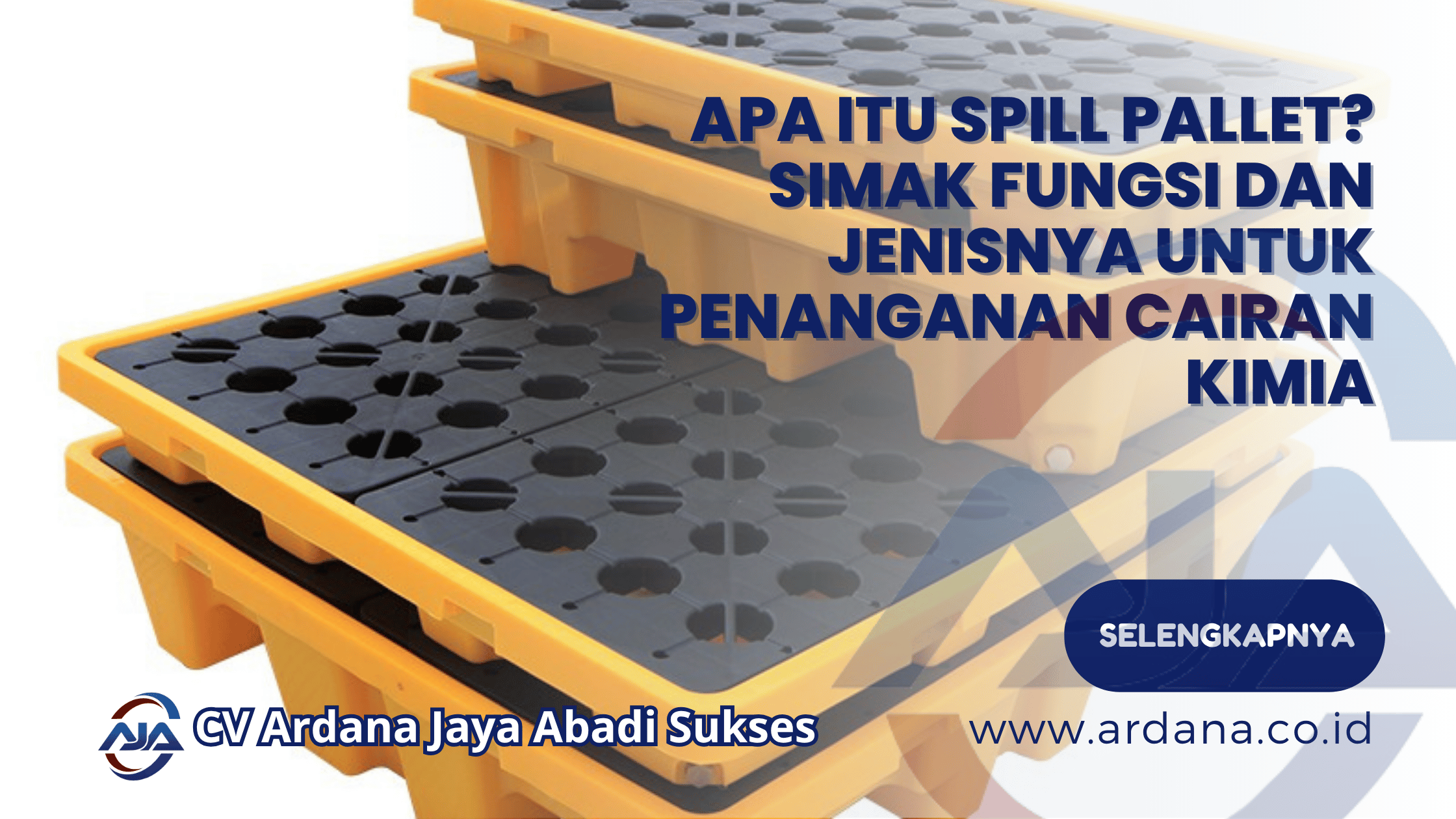 Apa Itu Spill Pallet_ Simak Fungsi dan Jenisnya untuk Penanganan Cairan Kimia