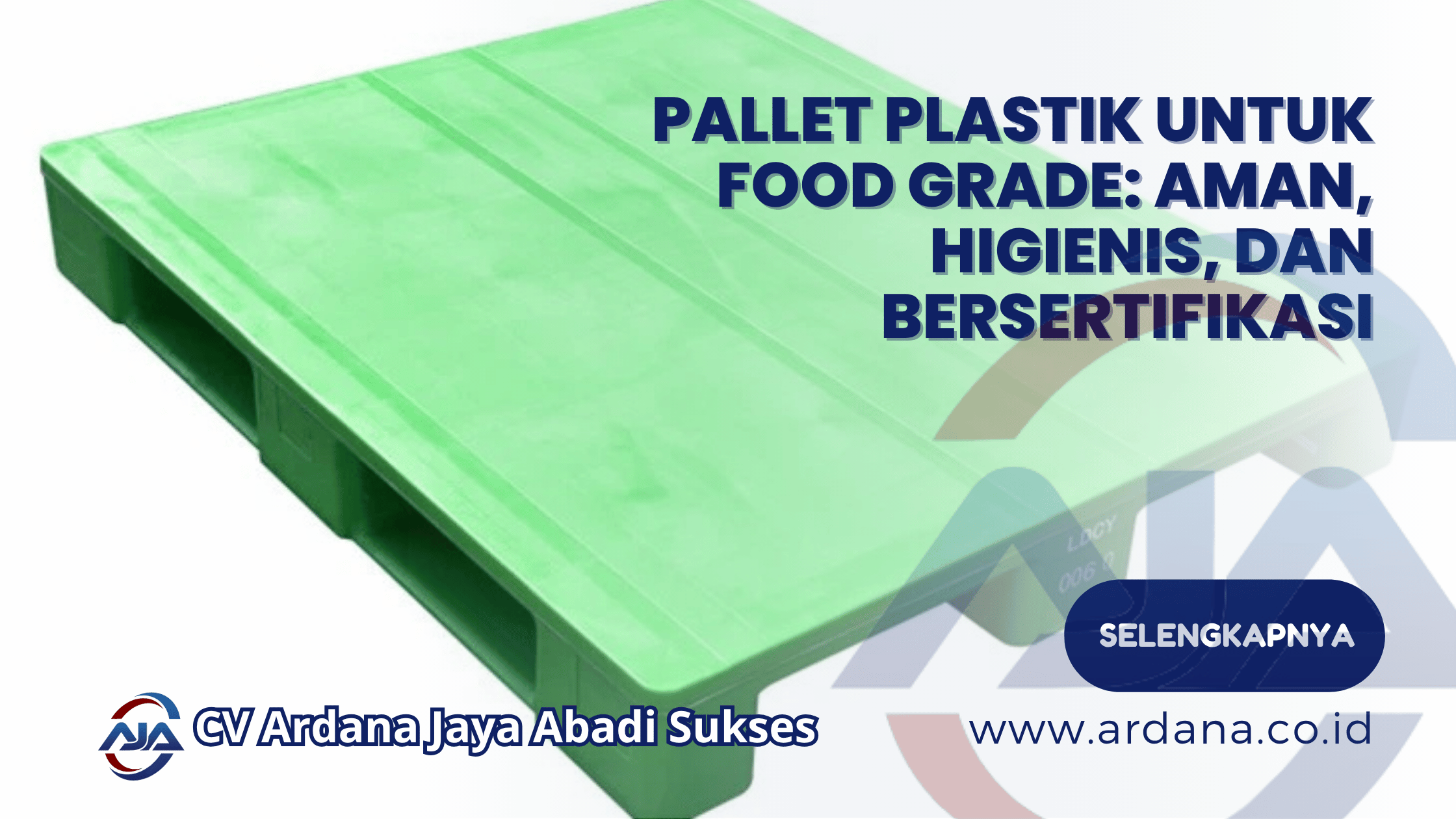 Pallet Plastik untuk Food Grade_ Aman, Higienis, dan Bersertifikasi