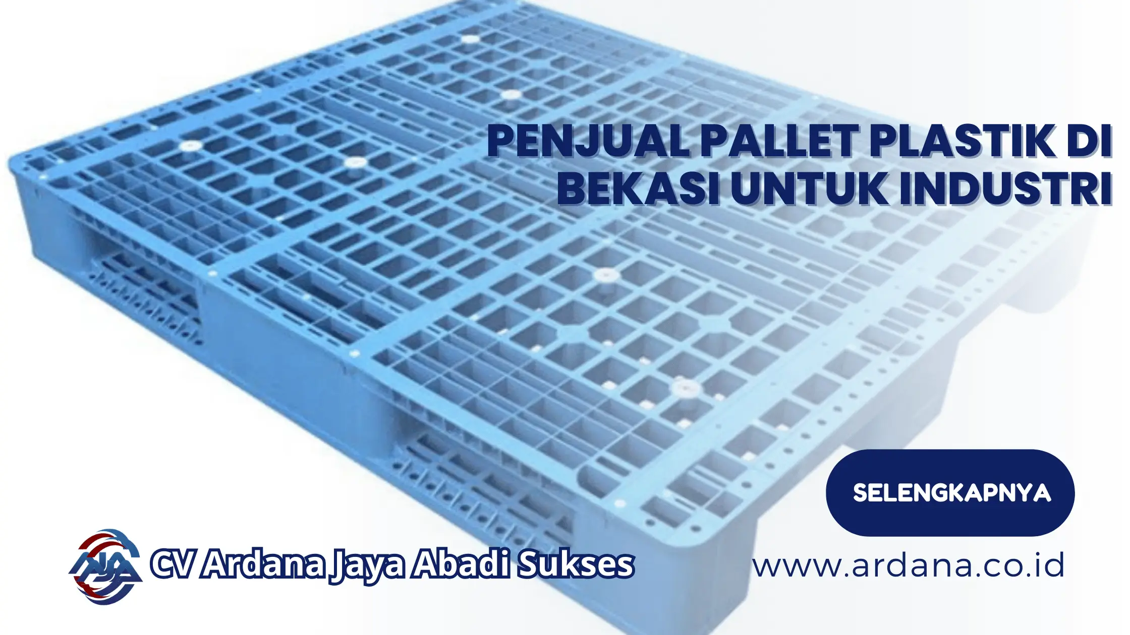 Penjual Pallet Plastik di Bekasi untuk Industri