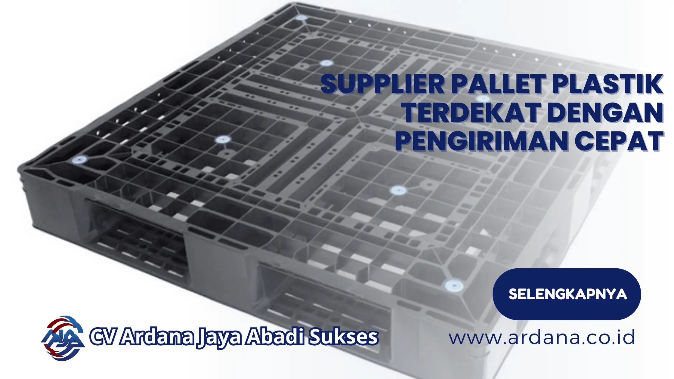 Supplier Pallet Plastik Terdekat dengan Pengiriman Cepat