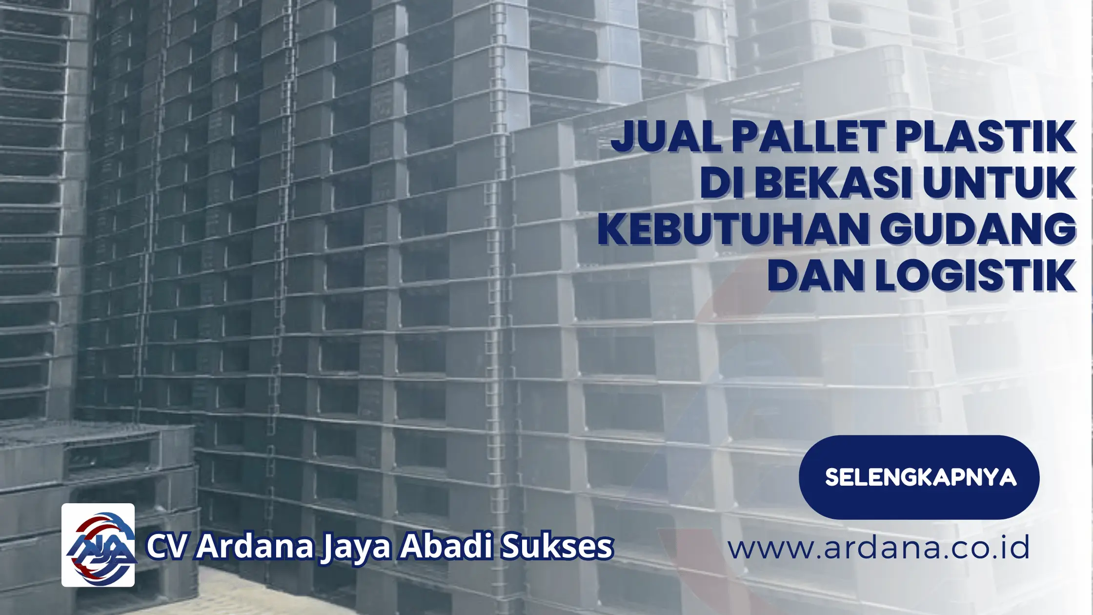 Jual Pallet Plastik di Bekasi untuk Kebutuhan Gudang dan Logistik