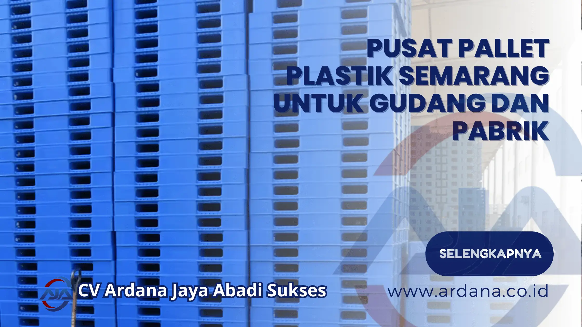 Pusat Pallet Plastik Semarang untuk Gudang dan Pabrik