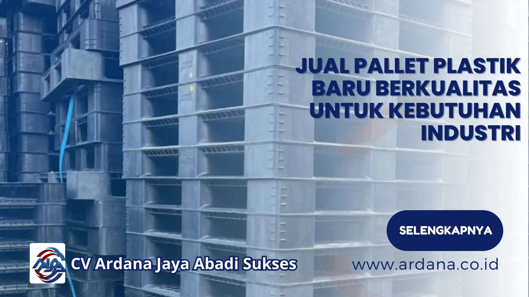 Jual Pallet Plastik Baru Berkualitas untuk Kebutuhan Industri