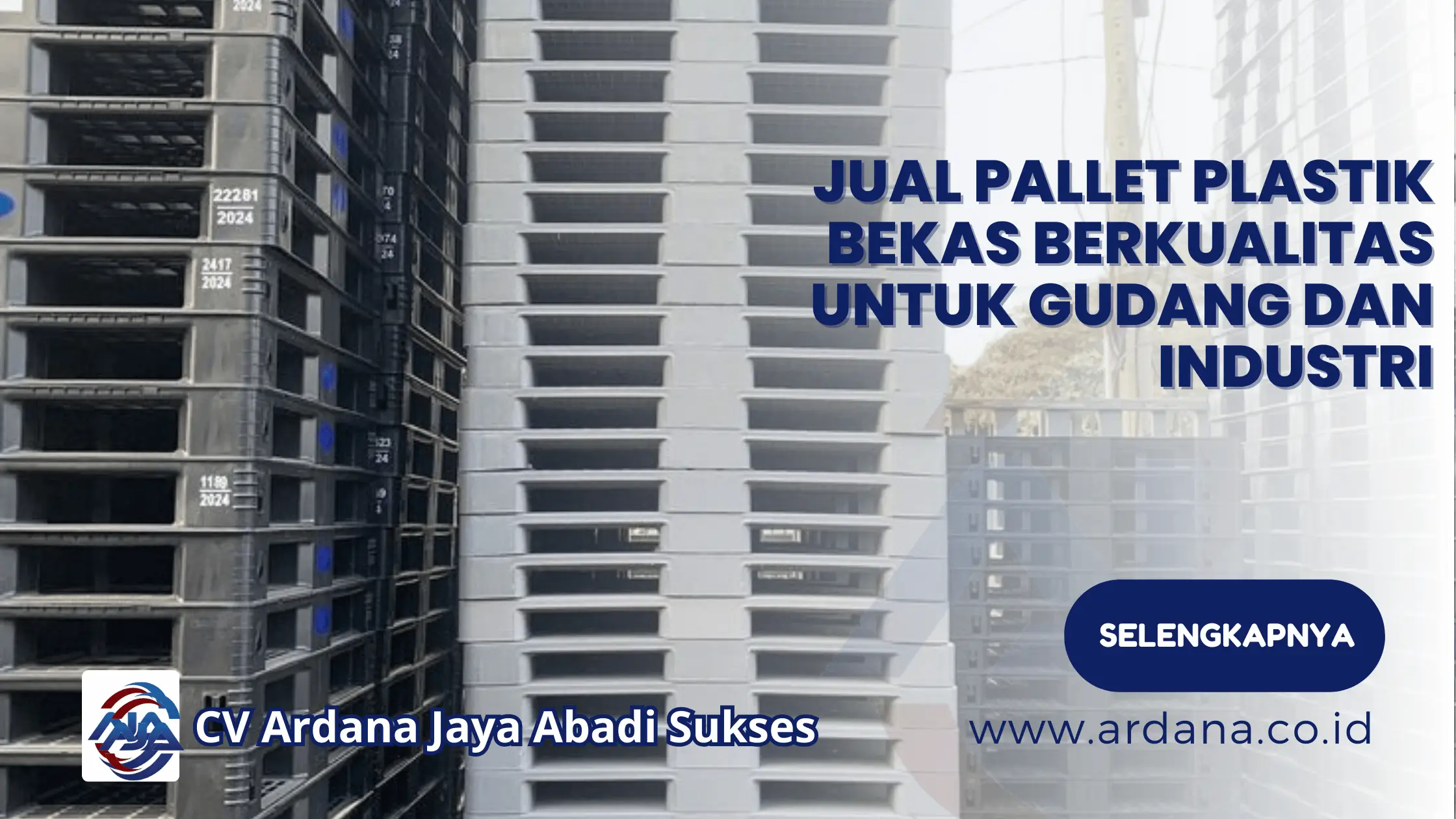 Jual Pallet Plastik Bekas Berkualitas untuk Gudang dan Industri
