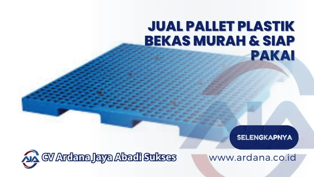 Jual Pallet Plastik Bekas Murah & Siap Pakai