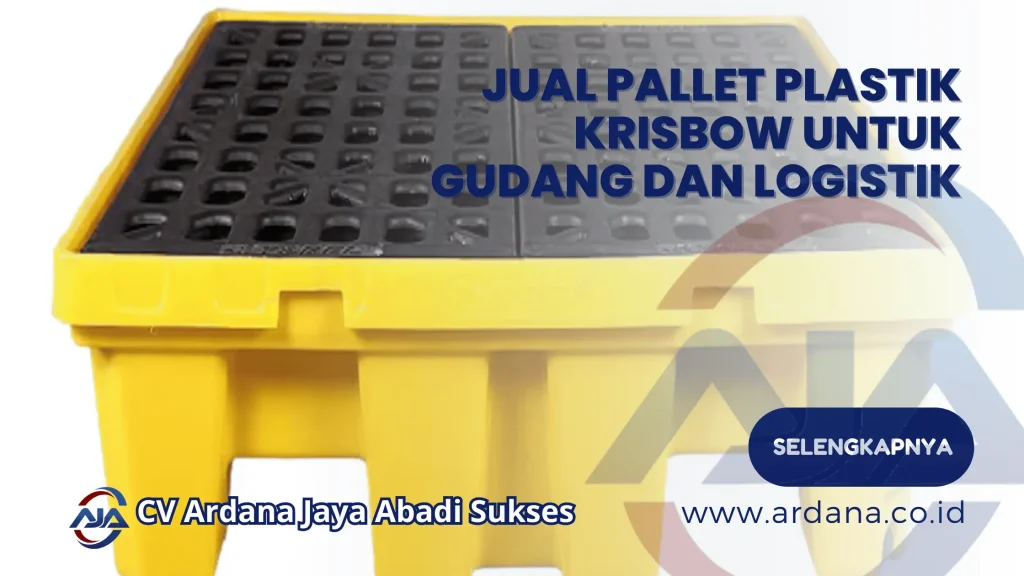 Jual Pallet Plastik Krisbow untuk Gudang dan Logistik