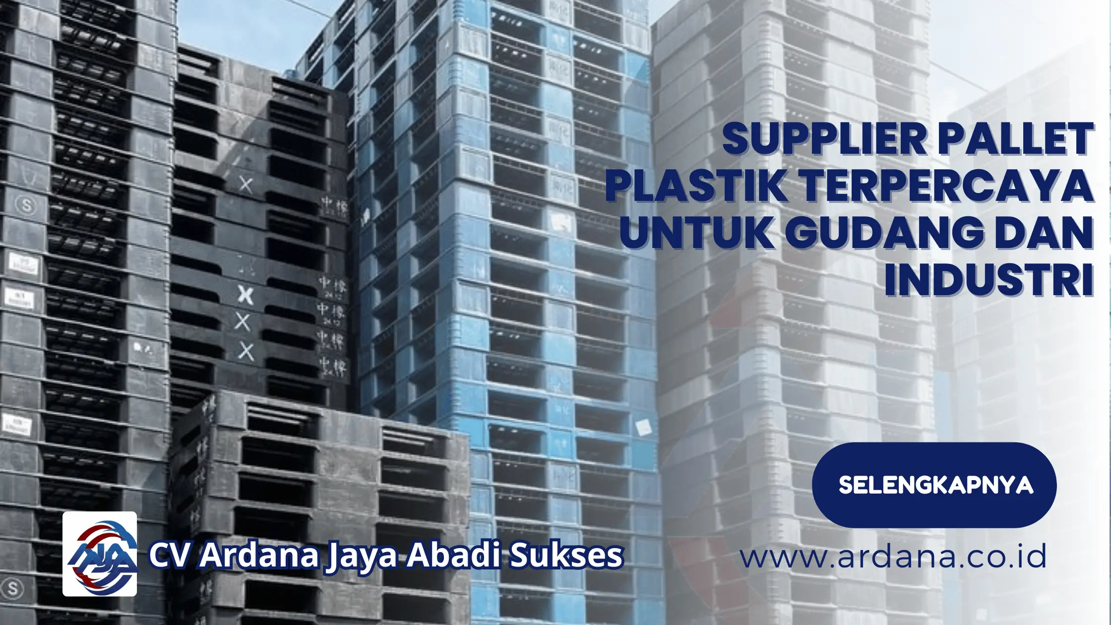 Supplier Pallet Plastik Terpercaya untuk Gudang dan Industri