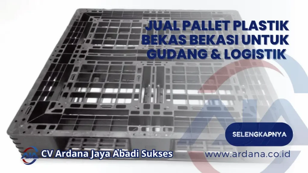 jual pallet plastik bekas bekasi untuk gudang & logistik