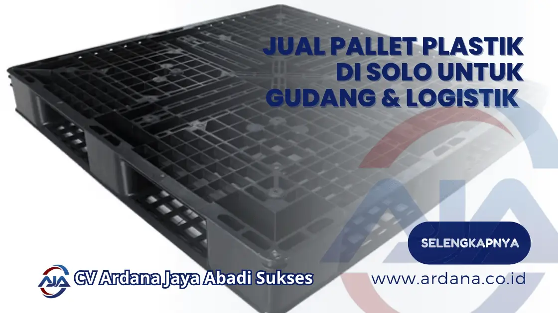 Jual Pallet Plastik di Solo untuk Gudang & Logistik